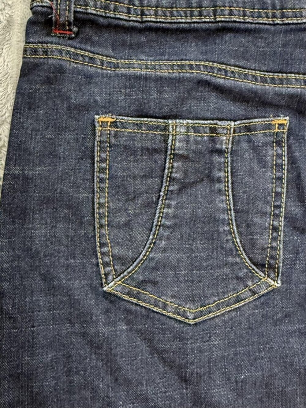 Wrangler Denim A-Line Jean Skirt Womens 10 Blue Knee Length Pockets Western Chic - Picture 8 of 11